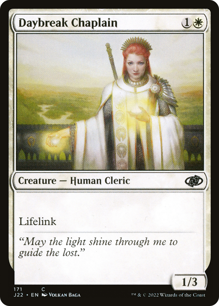 Daybreak Chaplain [Jumpstart 2022] | Exor Games New Glasgow