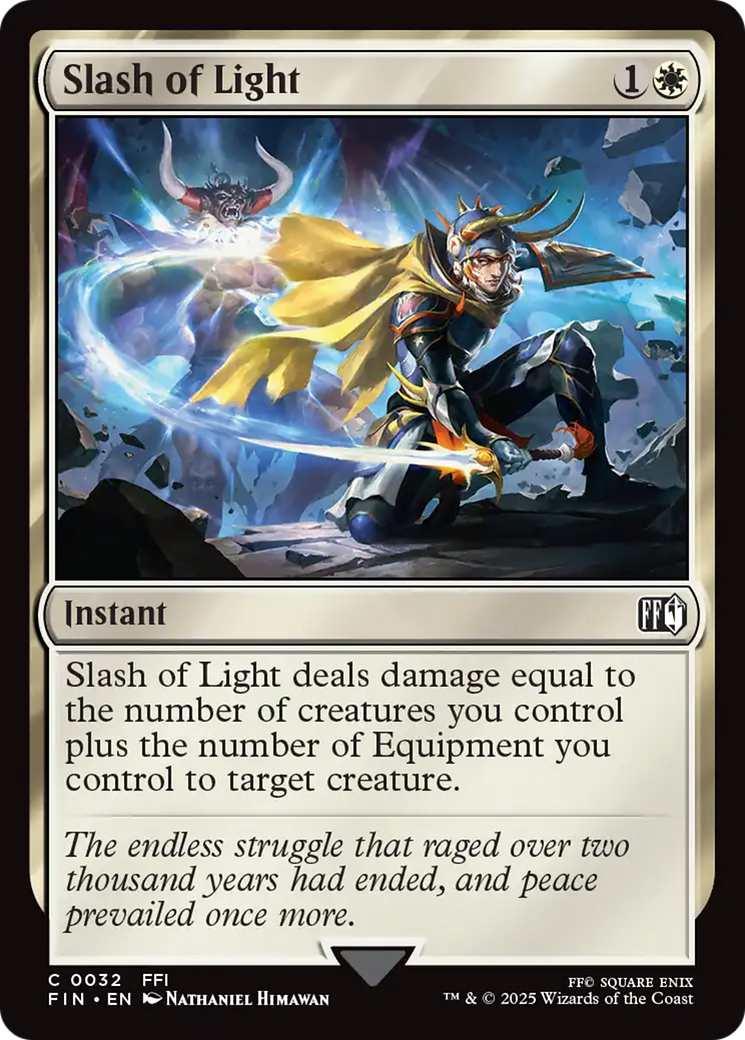 Slash of Light [FINAL FANTASY] | Exor Games New Glasgow