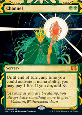 Channel (Foil Etched) [Strixhaven: Mystical Archive] | Exor Games New Glasgow