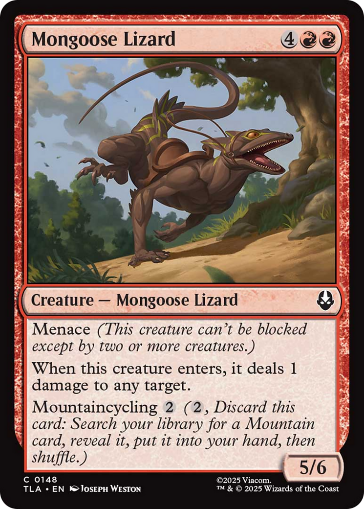 Mongoose Lizard [Avatar: The Last Airbender] | Exor Games New Glasgow
