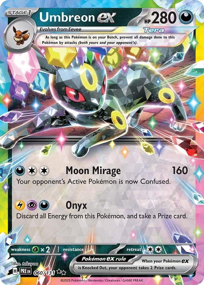Umbreon ex (060/131) [Scarlet & Violet: Prismatic Evolutions] | Exor Games New Glasgow