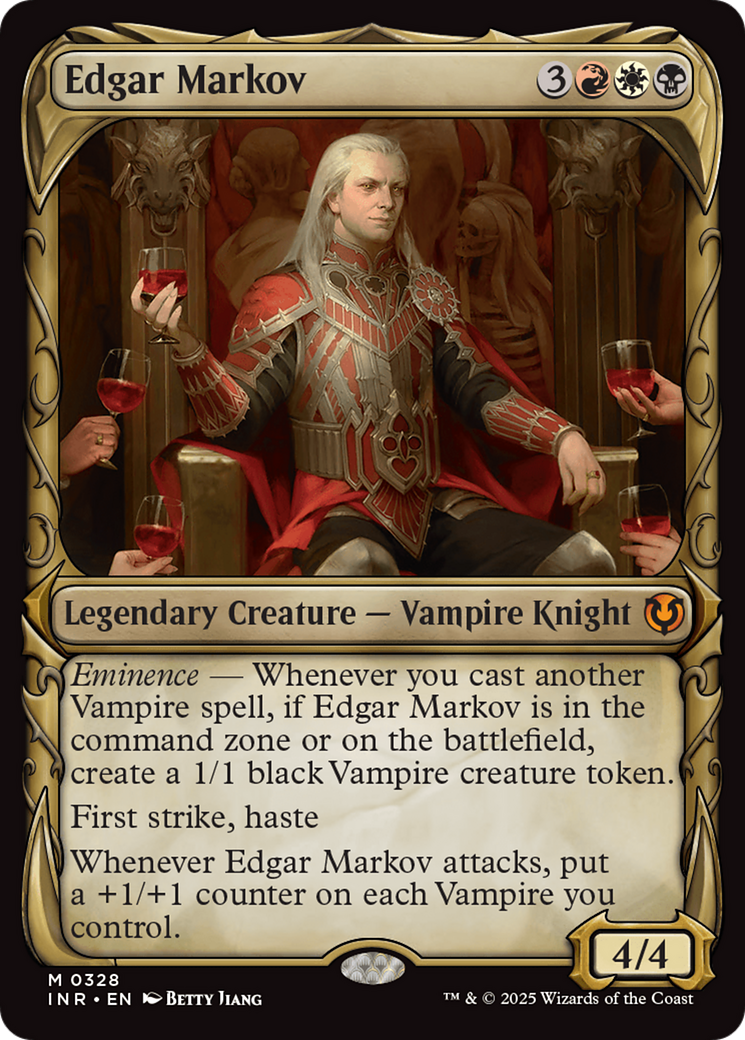 Edgar Markov (Showcase) [Innistrad Remastered] | Exor Games New Glasgow