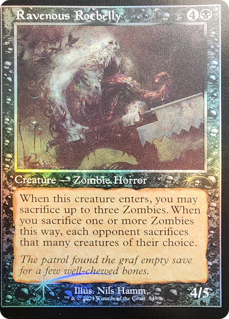 Ravenous Rotbelly (Retro Frame) [Secret Lair Drop Series] | Exor Games New Glasgow
