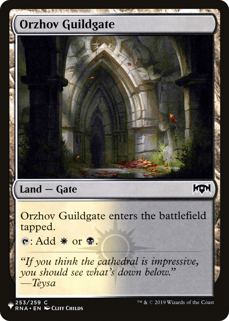 Orzhov Guildgate (253) [The List] | Exor Games New Glasgow
