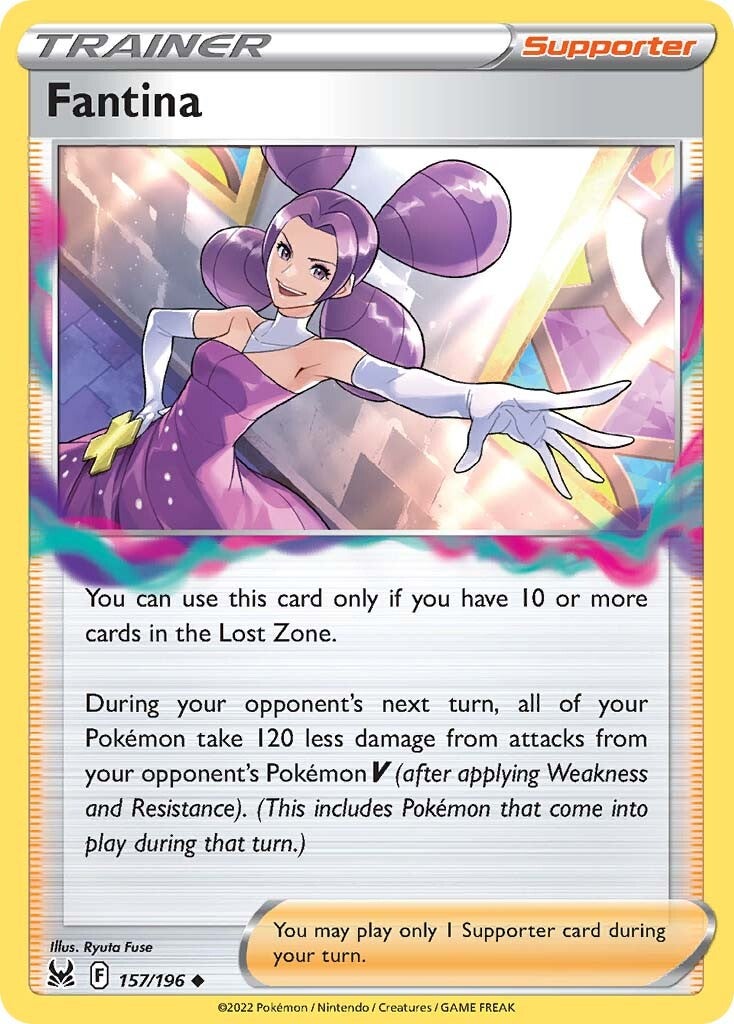 Fantina (157/196) [Sword & Shield: Lost Origin] | Exor Games New Glasgow