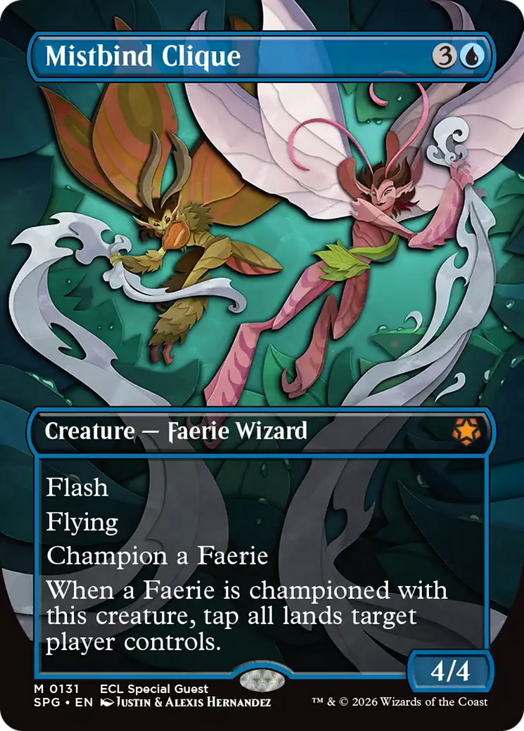 Mistbind Clique (Borderless) [Lorwyn Eclipsed Special Guests] | Exor Games New Glasgow