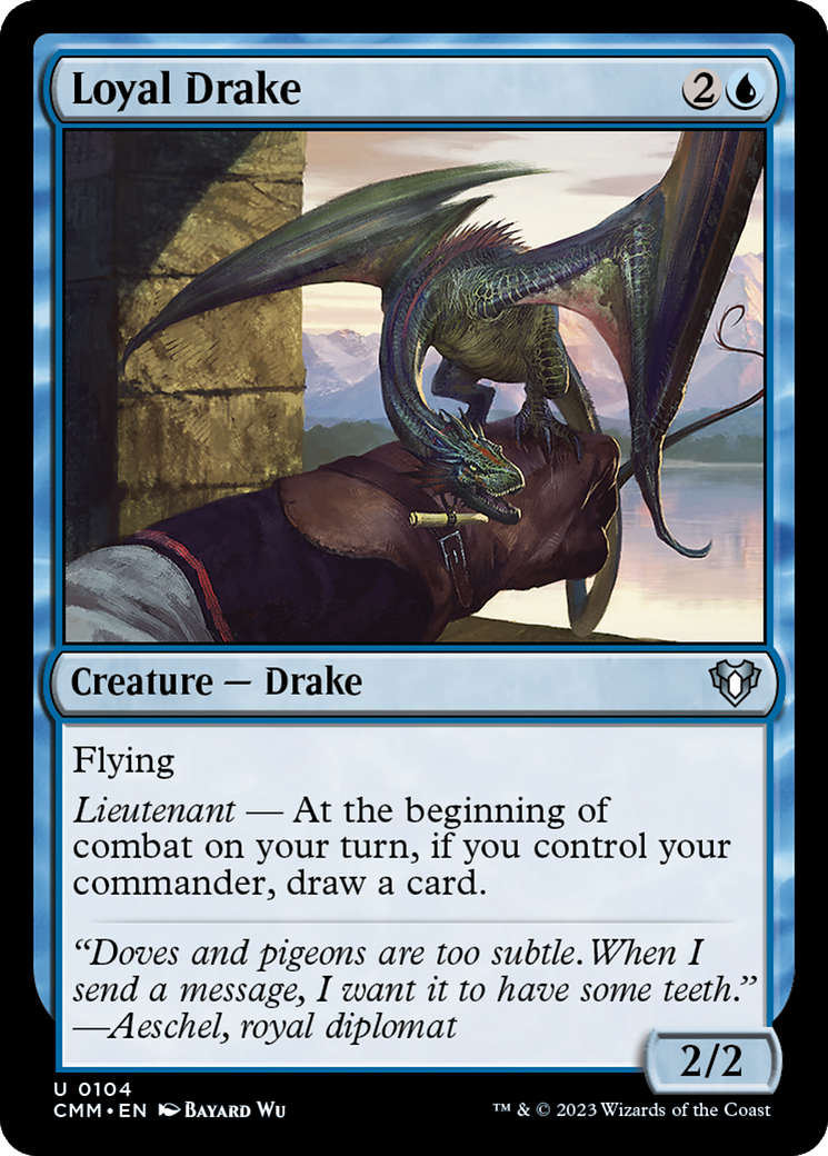 Loyal Drake [Commander Masters] | Exor Games New Glasgow