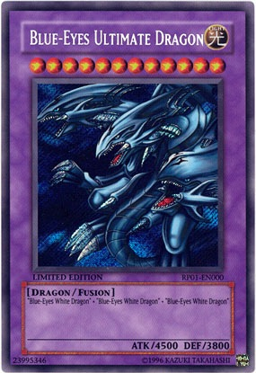 Blue-Eyes Ultimate Dragon [RP01-EN000] Secret Rare | Exor Games New Glasgow