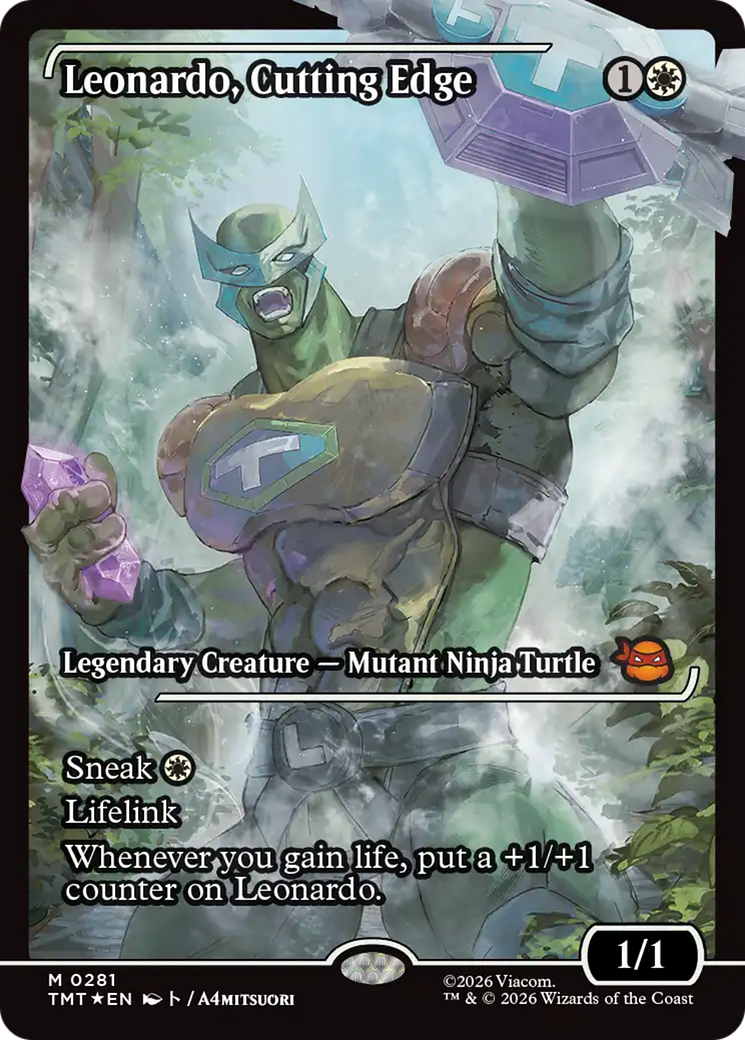 Leonardo, Cutting Edge (Showcase) [Teenage Mutant Ninja Turtles] | Exor Games New Glasgow
