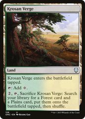 Krosan Verge [Phyrexia: All Will Be One Commander] | Exor Games New Glasgow