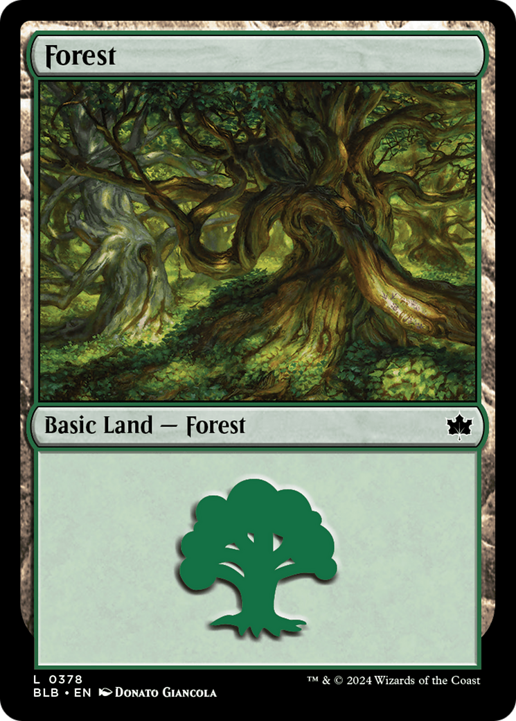 Forest (0378) [Bloomburrow] | Exor Games New Glasgow