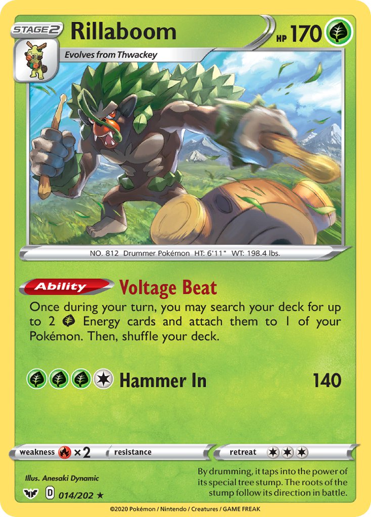 Rillaboom (014/202) (Theme Deck Exclusive) [Sword & Shield: Base Set] | Exor Games New Glasgow
