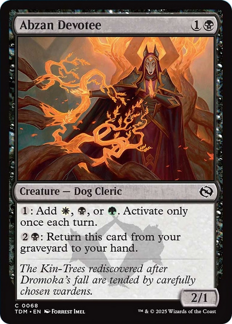 Abzan Devotee [Tarkir: Dragonstorm] | Exor Games New Glasgow