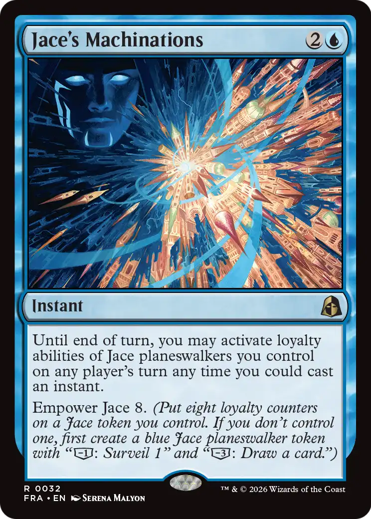 Jace's Machinations [Reality Fracture] | Exor Games New Glasgow