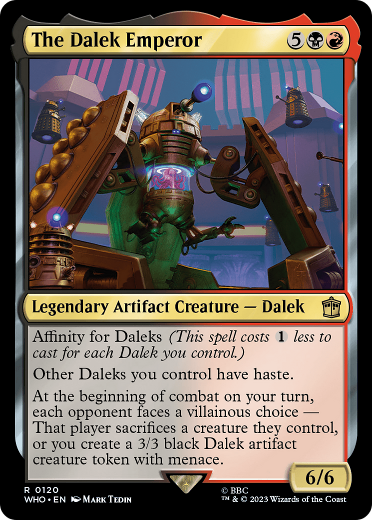 The Dalek Emperor (Extended Art) [Doctor Who] | Exor Games New Glasgow