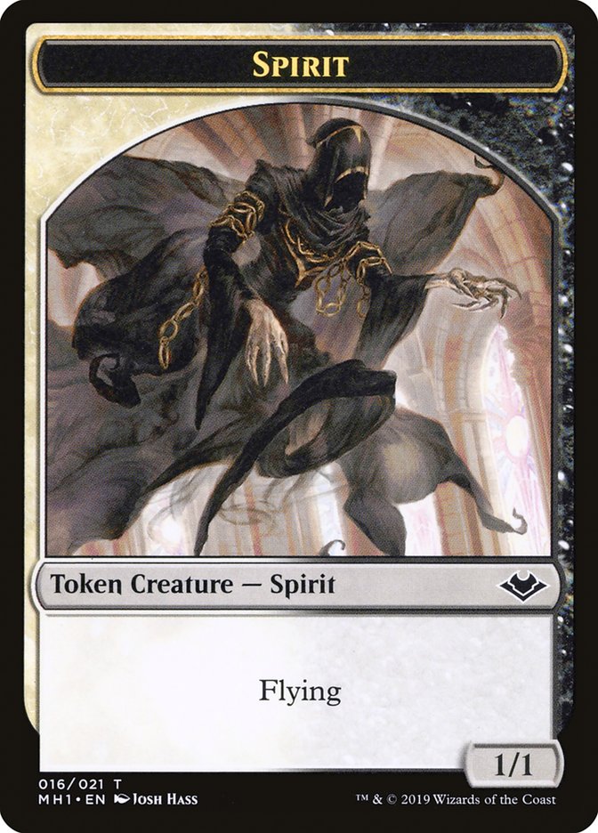 Spirit Token [Modern Horizons Tokens] | Exor Games New Glasgow