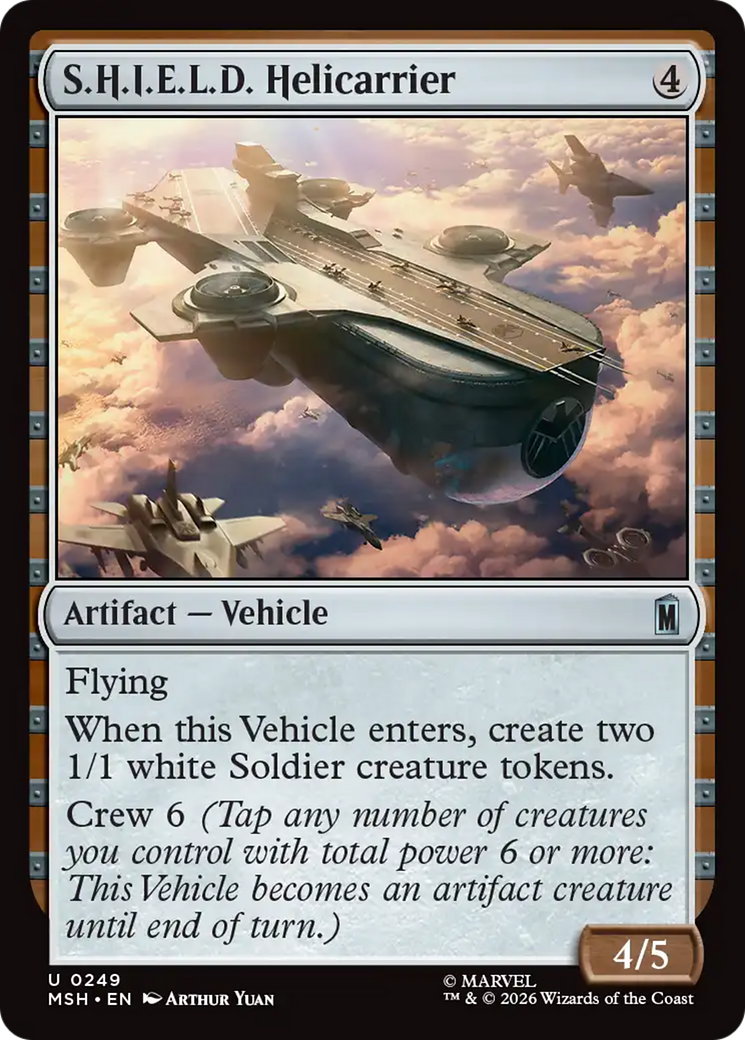 S.H.I.E.L.D. Helicarrier [Marvel Super Heroes] | Exor Games New Glasgow