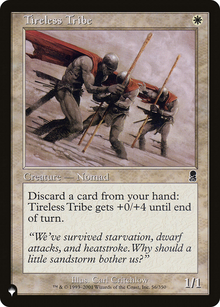 Tireless Tribe [The List] | Exor Games New Glasgow