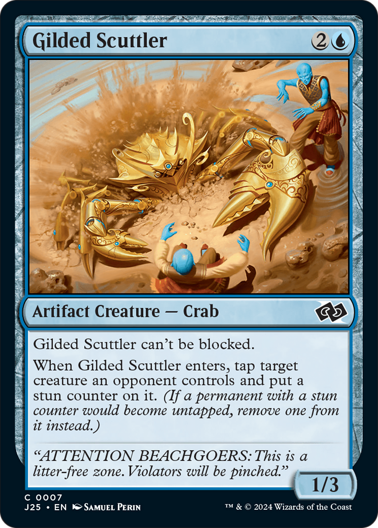 Gilded Scuttler [Foundations Jumpstart] | Exor Games New Glasgow