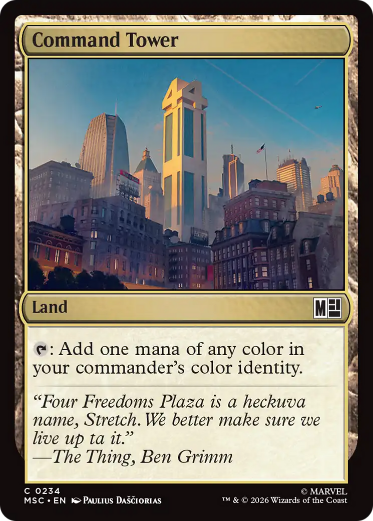 Command Tower (0234) [Marvel Super Heroes Commander] | Exor Games New Glasgow