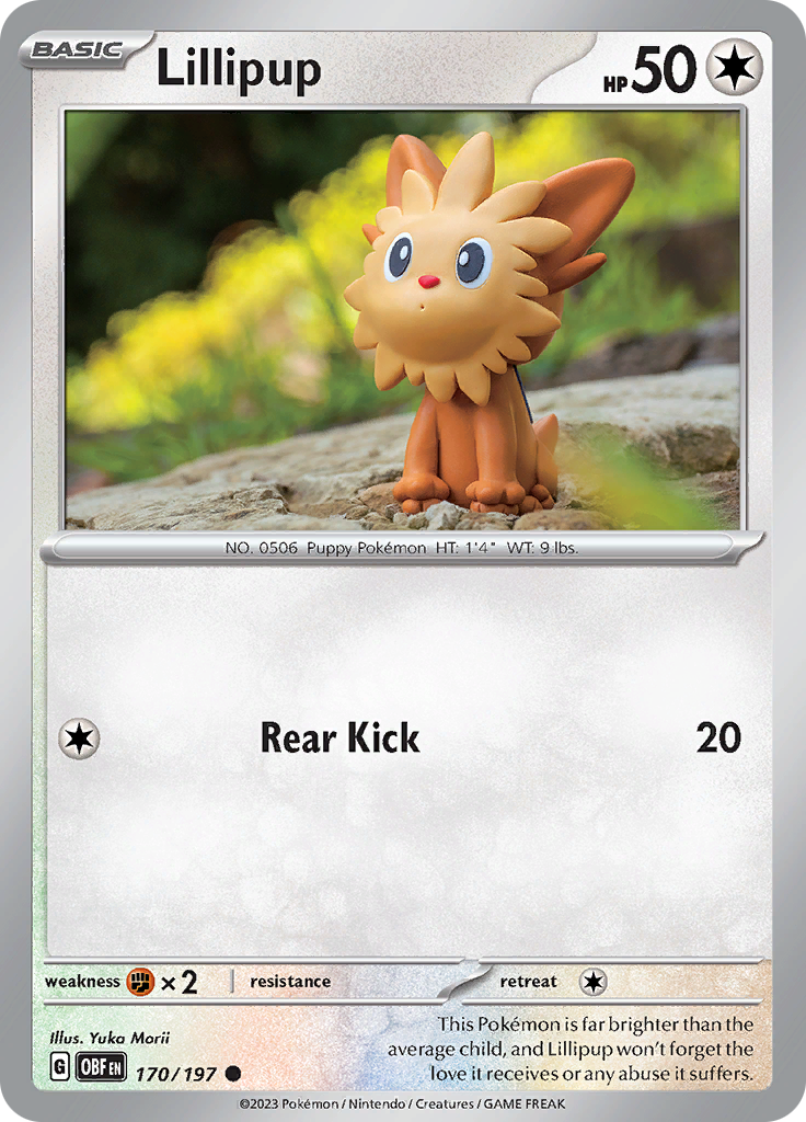 Lillipup (170/197) [Scarlet & Violet: Obsidian Flames] | Exor Games New Glasgow