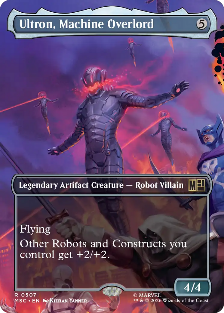 Ultron, Machine Overlord (Borderless) [Marvel Super Heroes Commander] | Exor Games New Glasgow