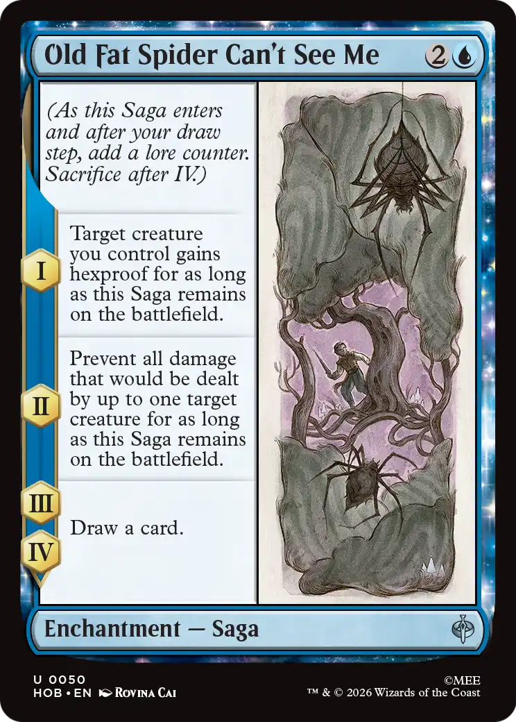 Old Fat Spider Can't See Me [The Hobbit] | Exor Games New Glasgow