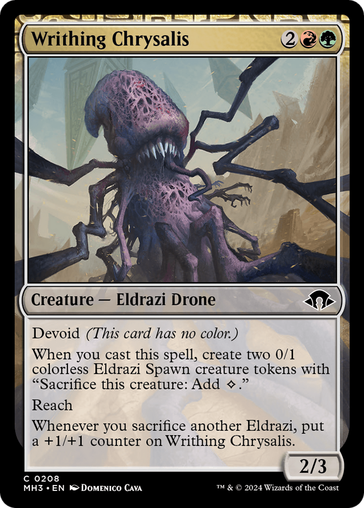 Writhing Chrysalis [Modern Horizons 3] | Exor Games New Glasgow