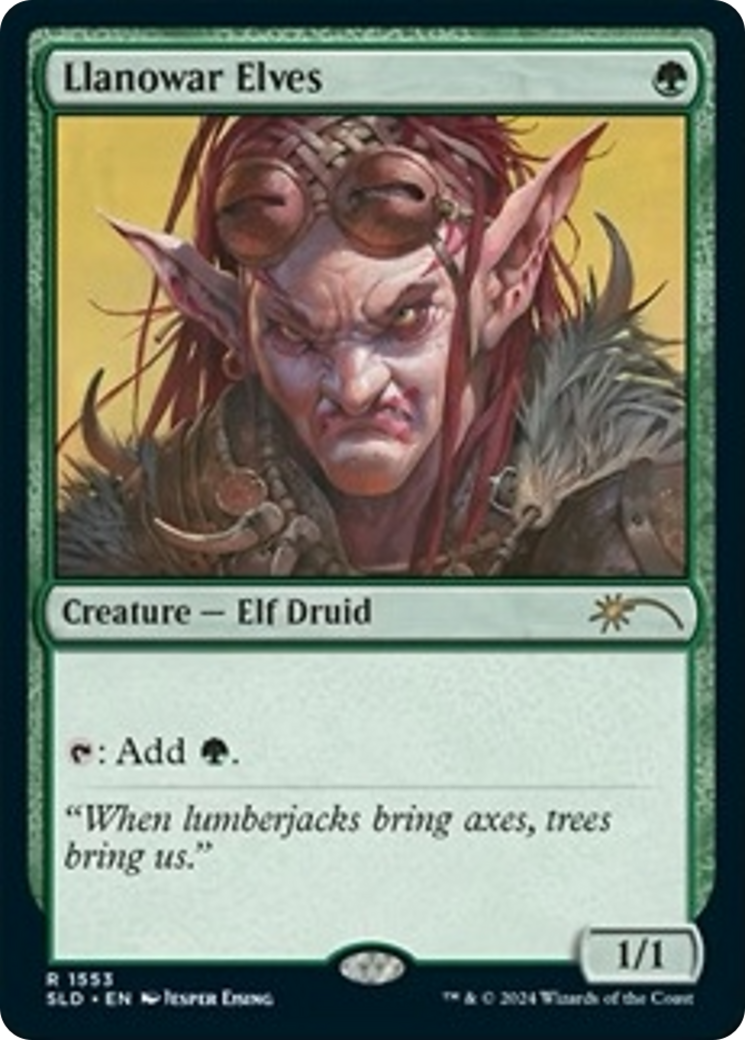 Llanowar Elves (1553) [Secret Lair Drop Series] | Exor Games New Glasgow
