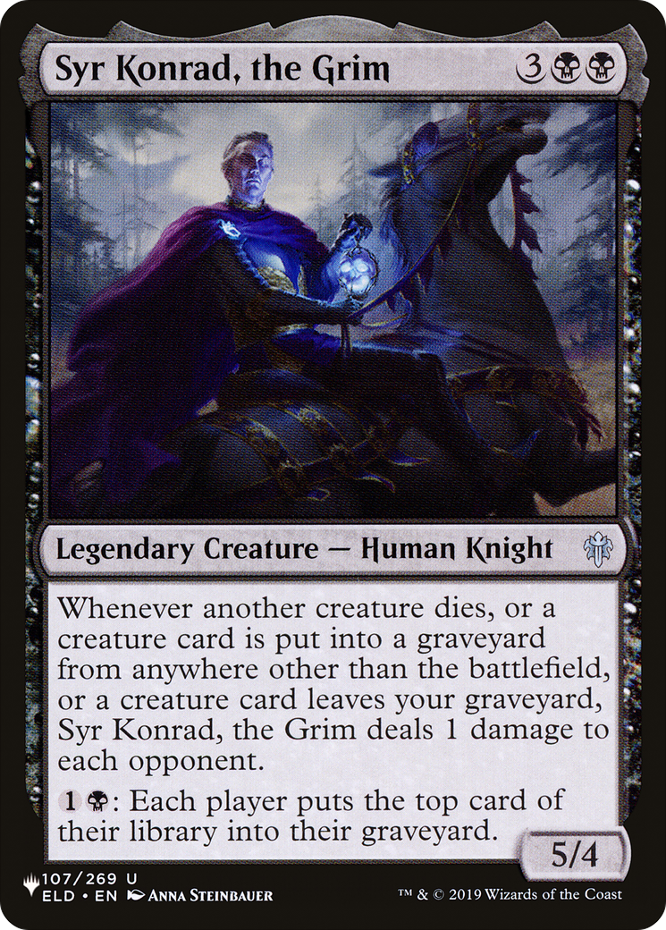 Syr Konrad, the Grim [The List] | Exor Games New Glasgow