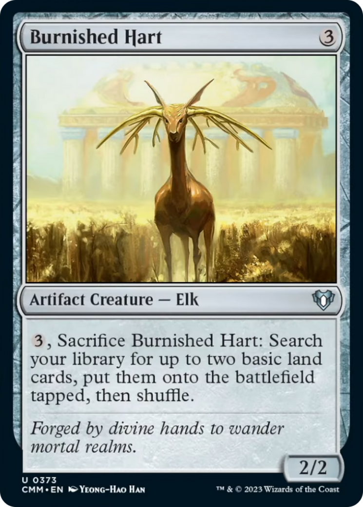 Burnished Hart [Commander Masters] | Exor Games New Glasgow