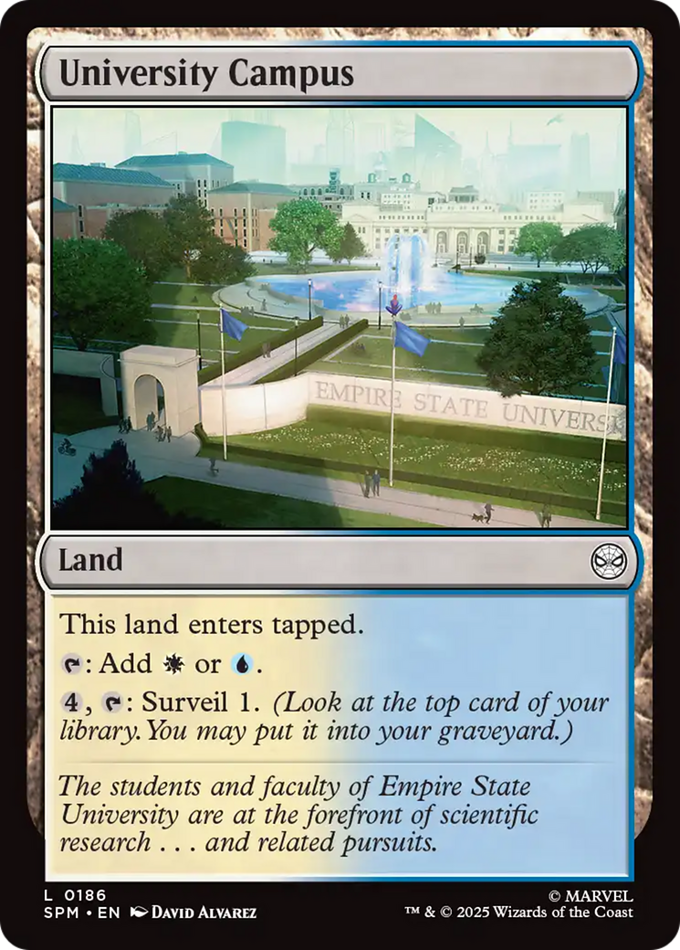 University Campus [Marvel's Spider-Man] | Exor Games New Glasgow