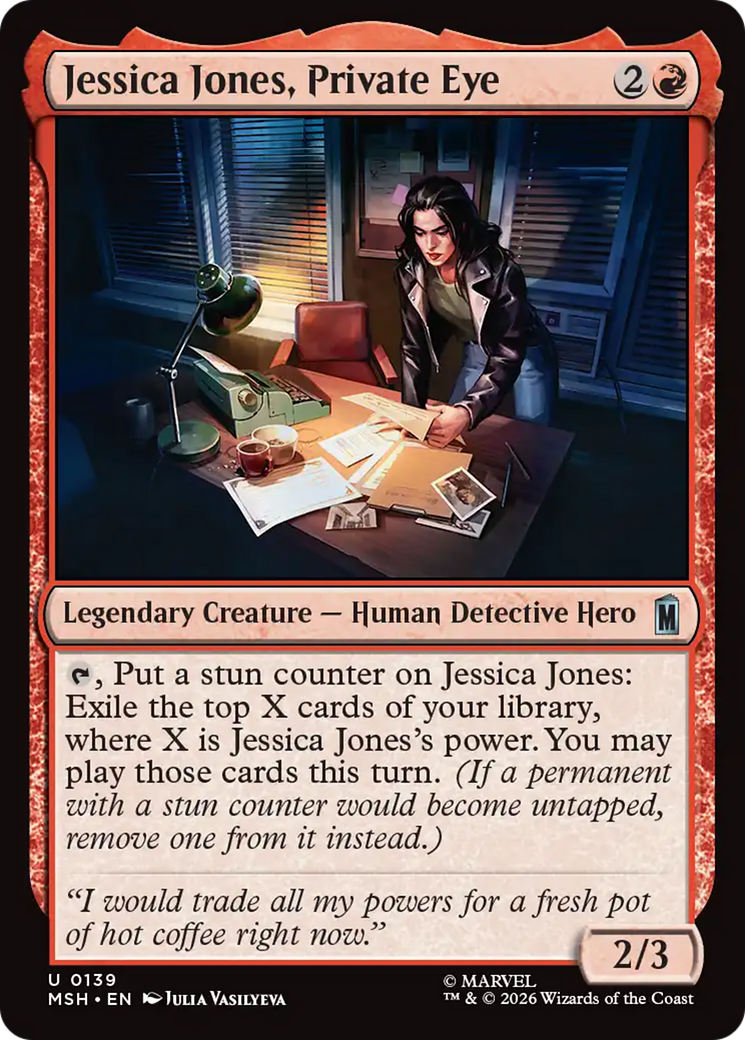 Jessica Jones, Private Eye [Marvel Super Heroes] | Exor Games New Glasgow