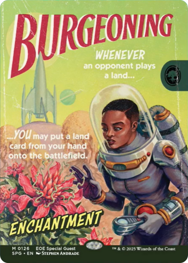 Burgeoning (Showcase) [Edge of Eternities Special Guests] | Exor Games New Glasgow