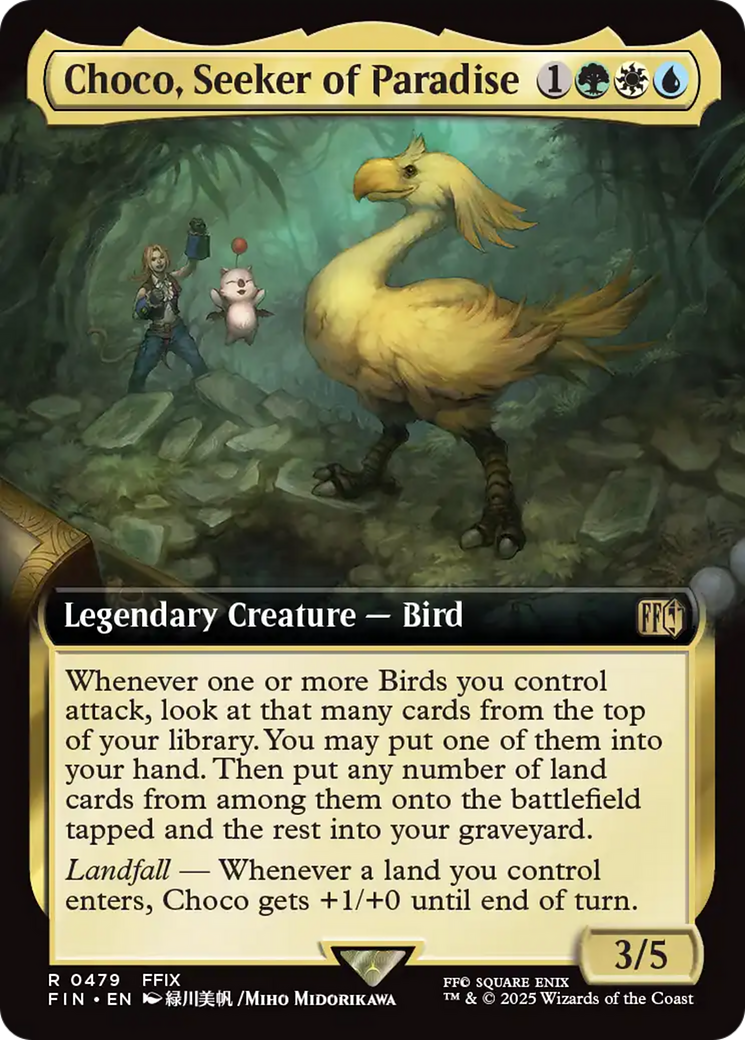 Choco, Seeker of Paradise (Extended Art) [FINAL FANTASY] | Exor Games New Glasgow