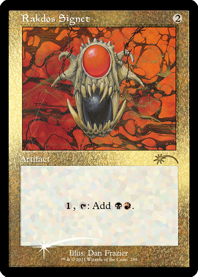 Rakdos Signet (Retro) (Foil Etched) [Secret Lair Drop Series] | Exor Games New Glasgow