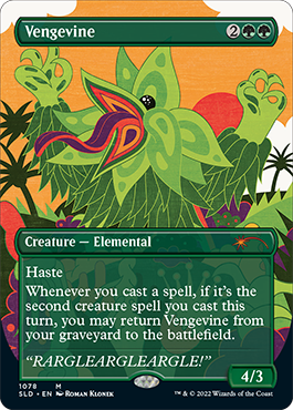 Vengevine (Borderless) [Secret Lair Drop Series] | Exor Games New Glasgow