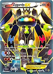 Zygarde EX (54a/124) (Alternate Art Promo) [XY: Fates Collide] | Exor Games New Glasgow