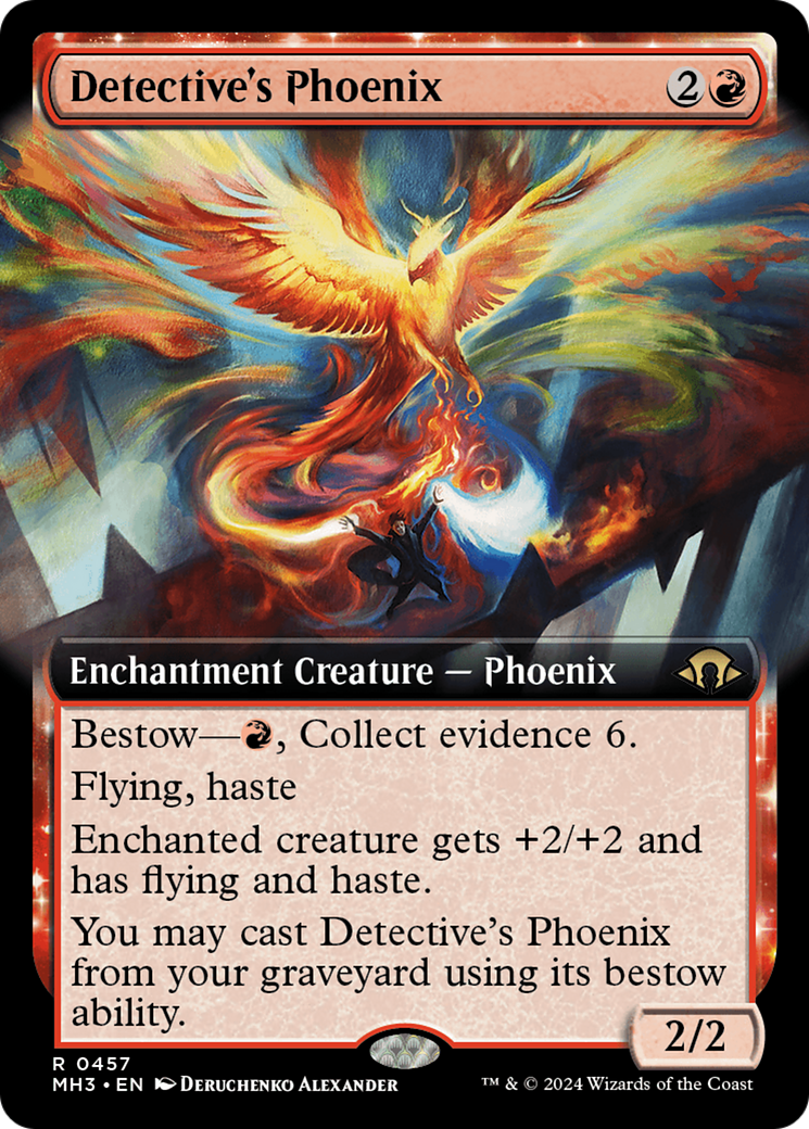 Detective's Phoenix (Extended Art) [Modern Horizons 3] | Exor Games New Glasgow