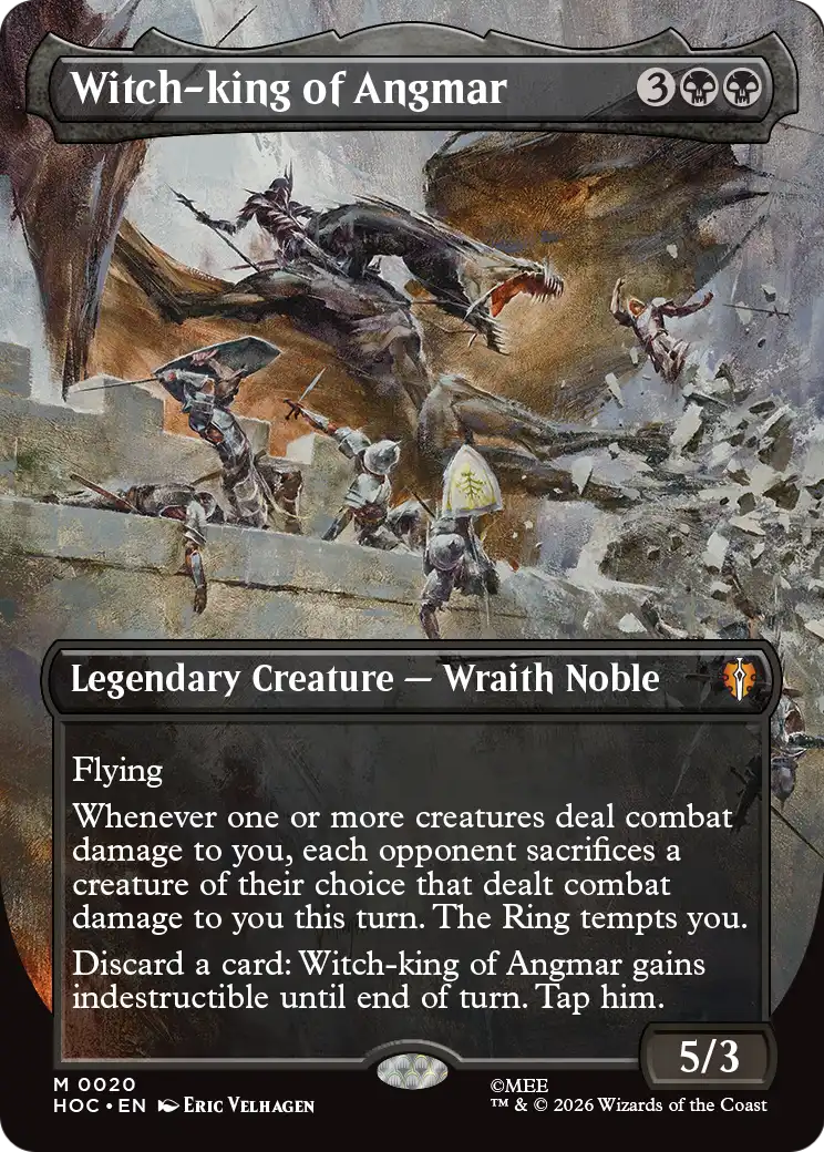 Witch-king of Angmar (Borderless) [The Hobbit: Eternal-Legal] | Exor Games New Glasgow