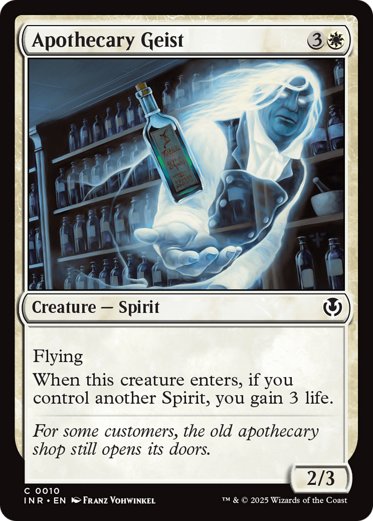 Apothecary Geist [Innistrad Remastered] | Exor Games New Glasgow