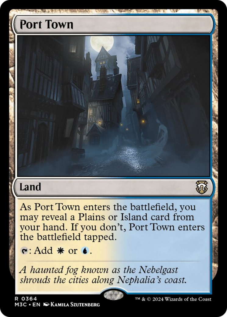 Port Town (Ripple Foil) [Modern Horizons 3 Commander] | Exor Games New Glasgow