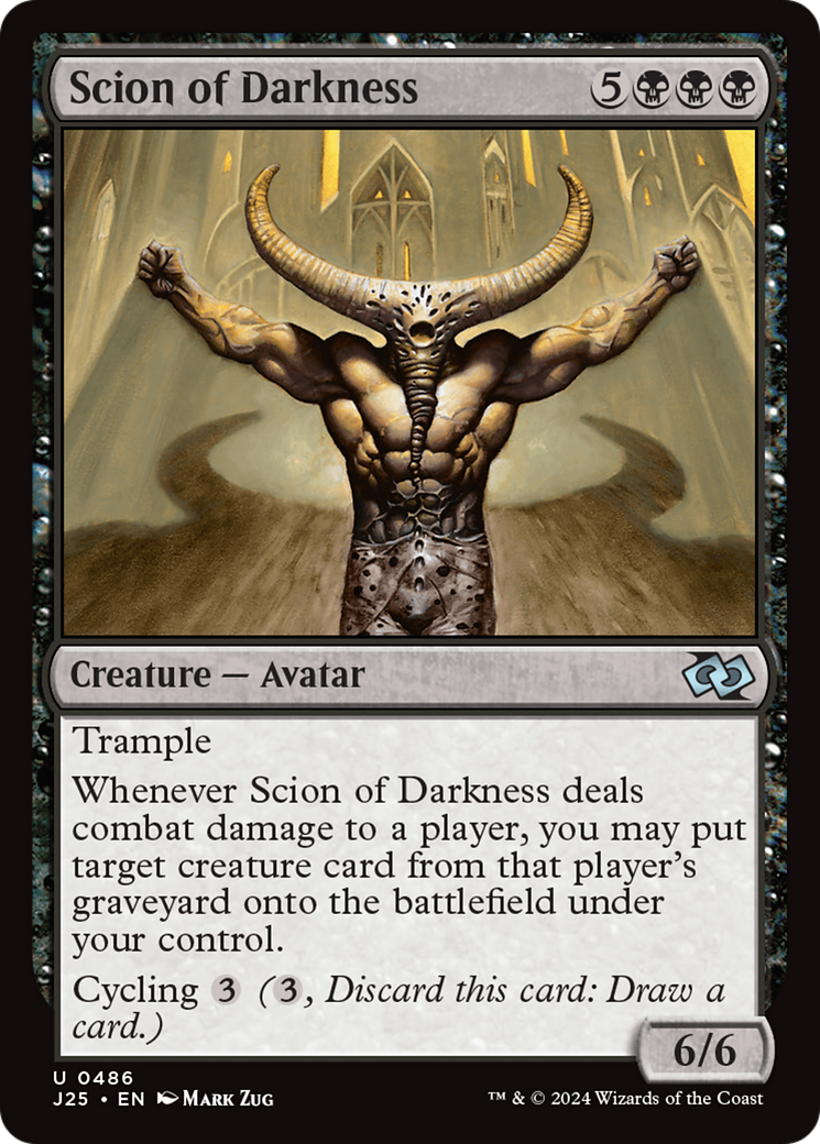 Scion of Darkness [Foundations Jumpstart] | Exor Games New Glasgow