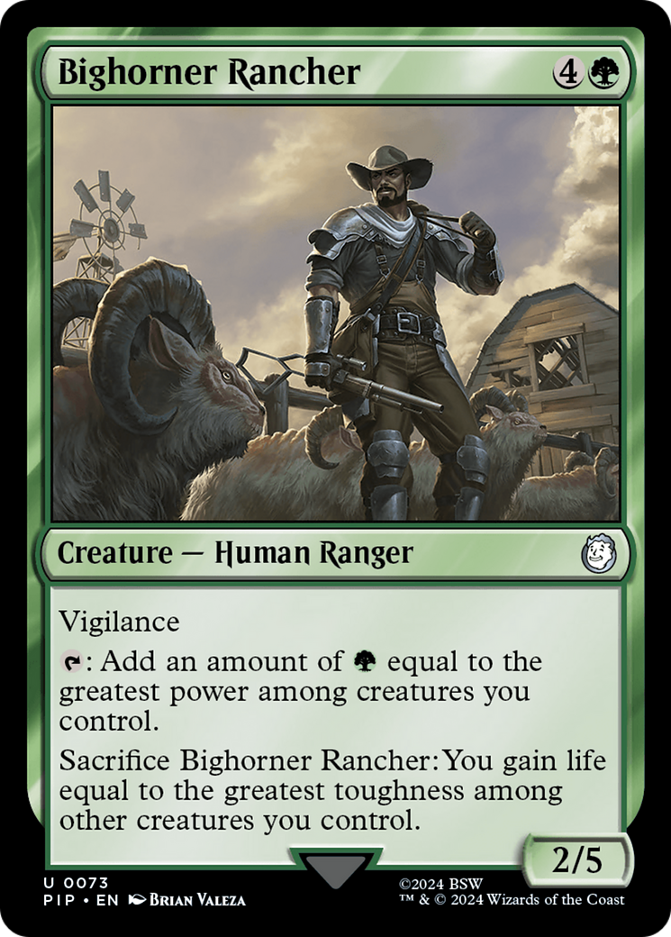 Bighorner Rancher [Fallout] | Exor Games New Glasgow