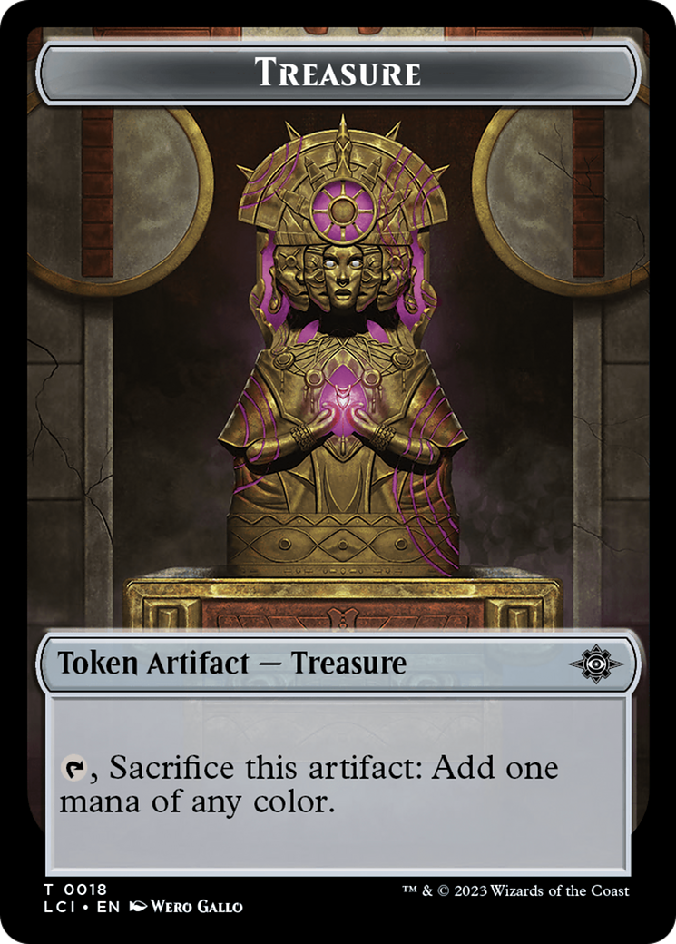 Treasure (0018) // Spirit Double-Sided Token [The Lost Caverns of Ixalan Tokens] | Exor Games New Glasgow