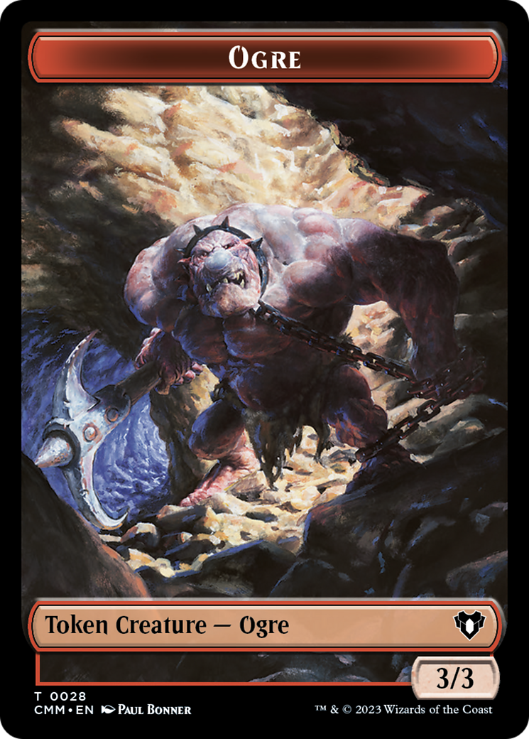 Ogre Token [Commander Masters Tokens] | Exor Games New Glasgow