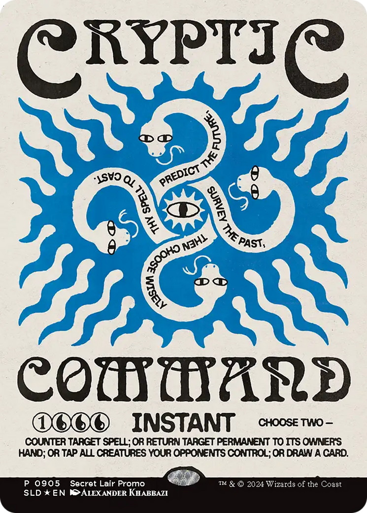 Cryptic Command (Rainbow Foil) [Secret Lair Drop Series] | Exor Games New Glasgow