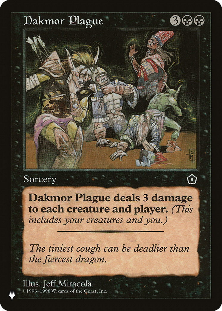 Dakmor Plague [The List Reprints] | Exor Games New Glasgow