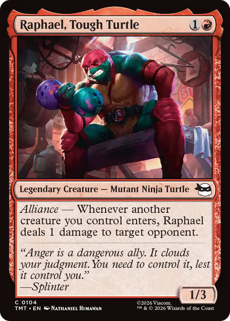 Raphael, Tough Turtle [Teenage Mutant Ninja Turtles] | Exor Games New Glasgow