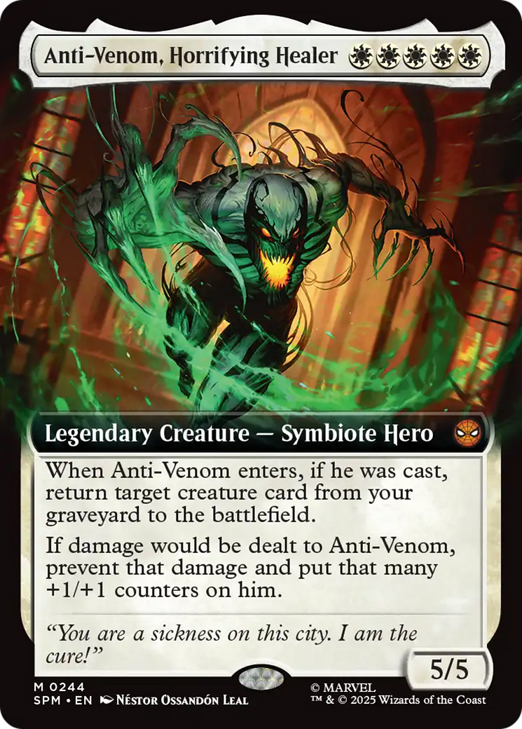 Anti-Venom, Horrifying Healer (Extended Art) [Marvel's Spider-Man] | Exor Games New Glasgow